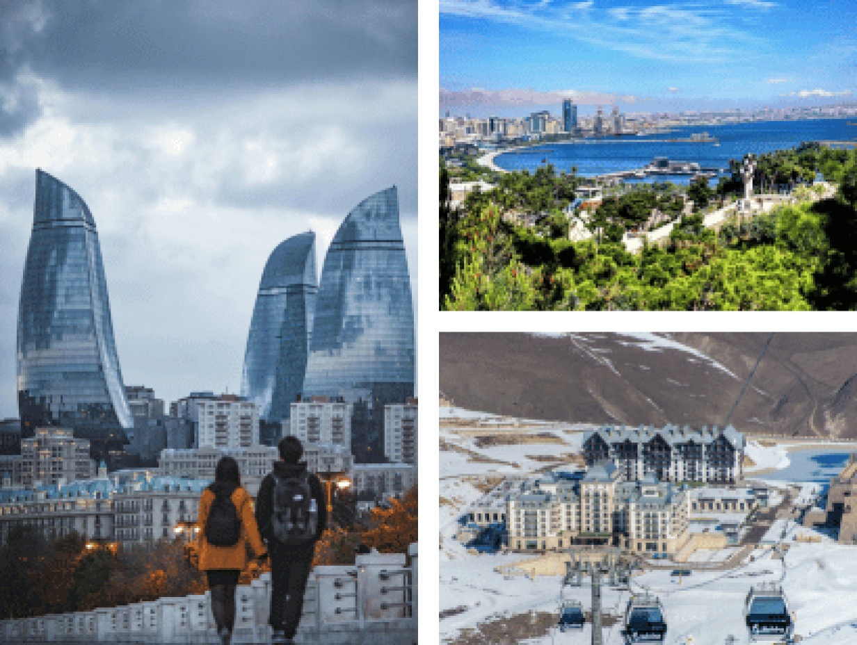 Azerbaijan 5 to 6 Days Classic Tour Plan Baku, Shahdagh