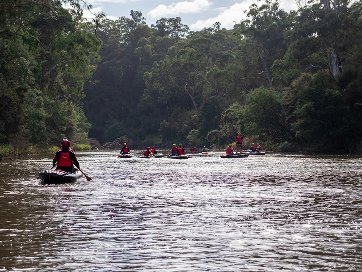 2hr - Warrandyte Pound Bend -  Corporate Yarra River Canoe Experience