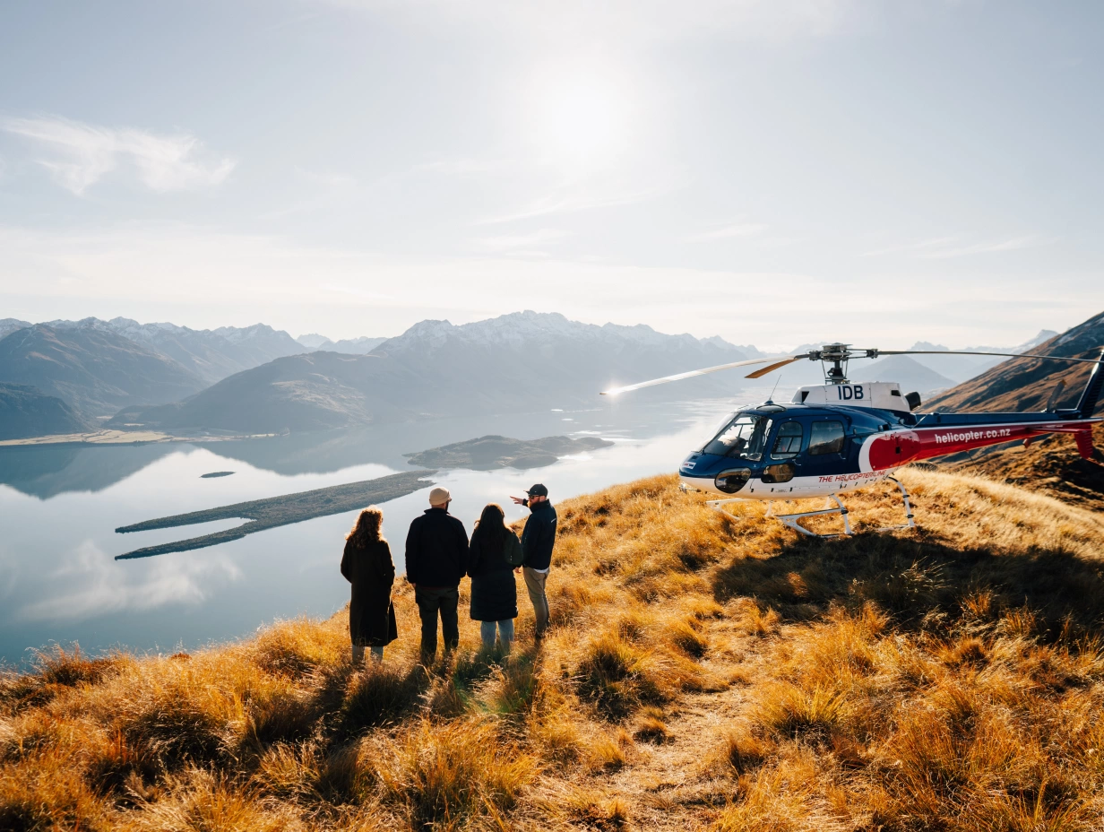 The Helicopter Line - Queenstown Panaroma