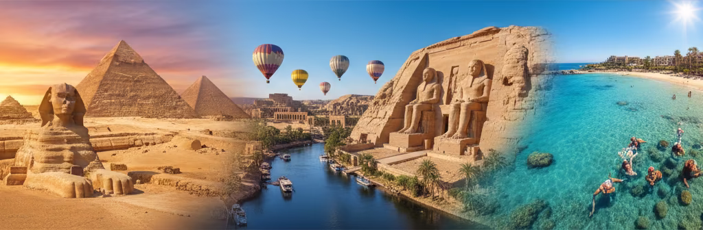8 Days Cairo, Luxor, Abu Simbel & Hurghada Tour – History & Relaxation in One Package