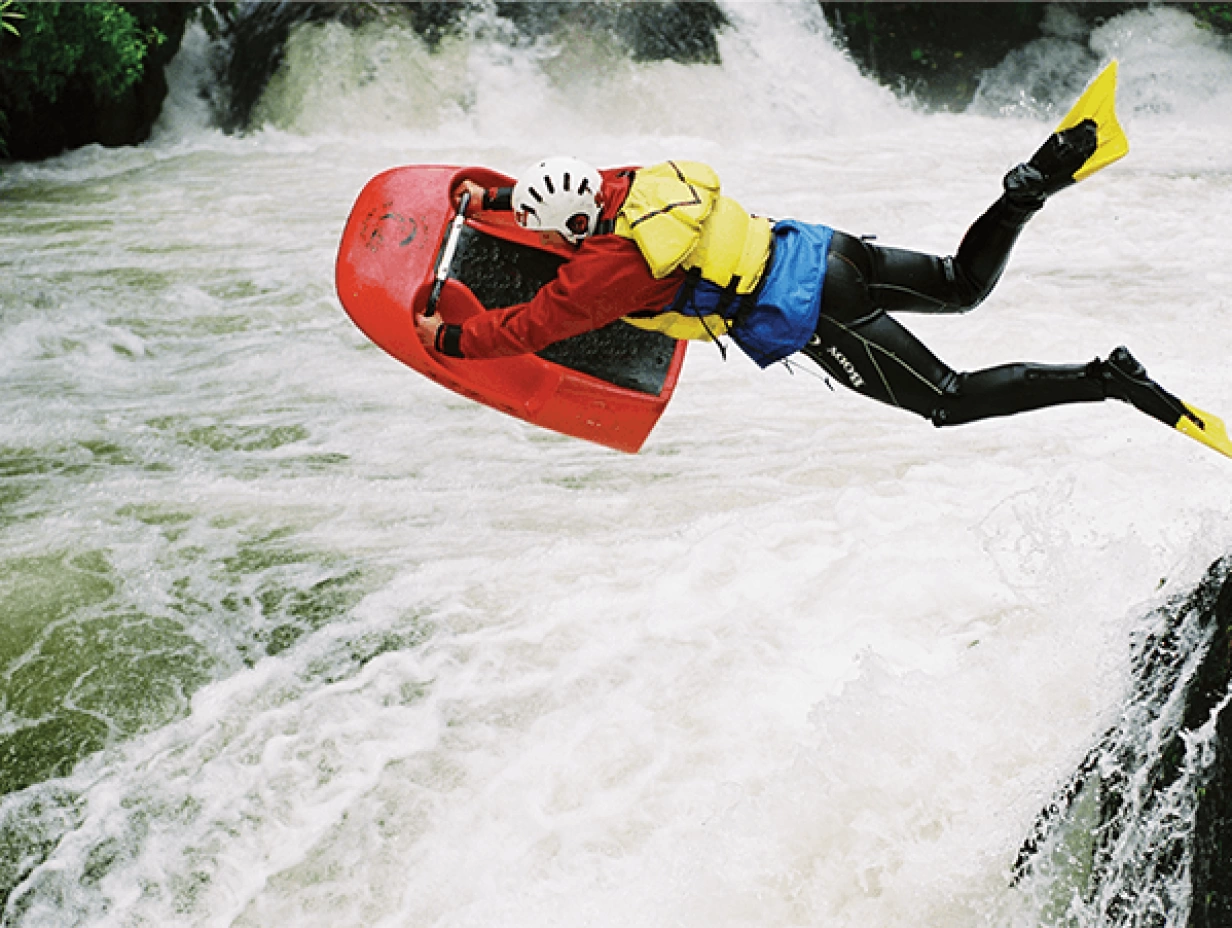 Kaitiaki Adventures - Raft the Kaituna & Sledge the Kaituna Combo