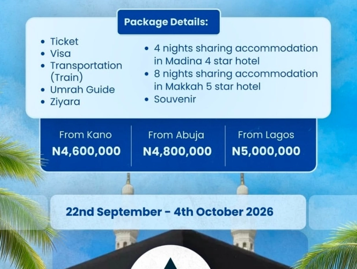 Luxury Umrah group trip by Amtaaz Travels