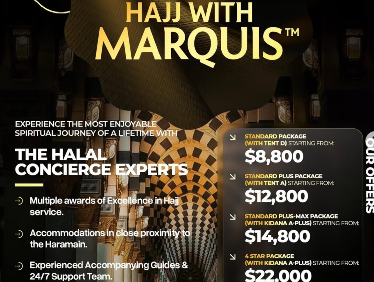 HAJJ WITH MARQUIS