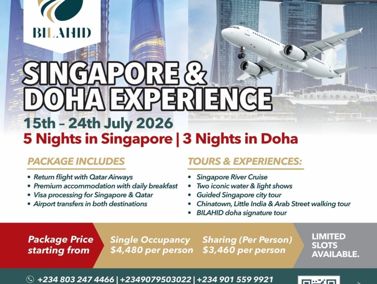 Singapore and Doha Experience by Bilahid vacations