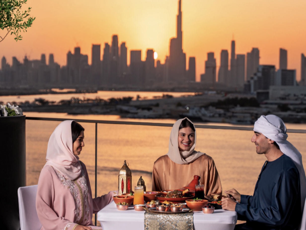 Sunset Iftar by the Creek - Address Creek Harbour
