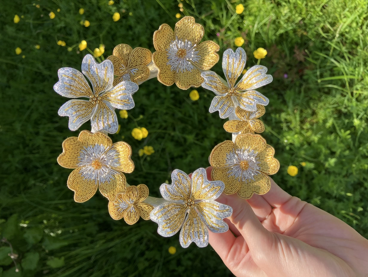 Hannah Mansfield's 3D Goldwork Flowers in Madeira, 15th to 22nd February 2027