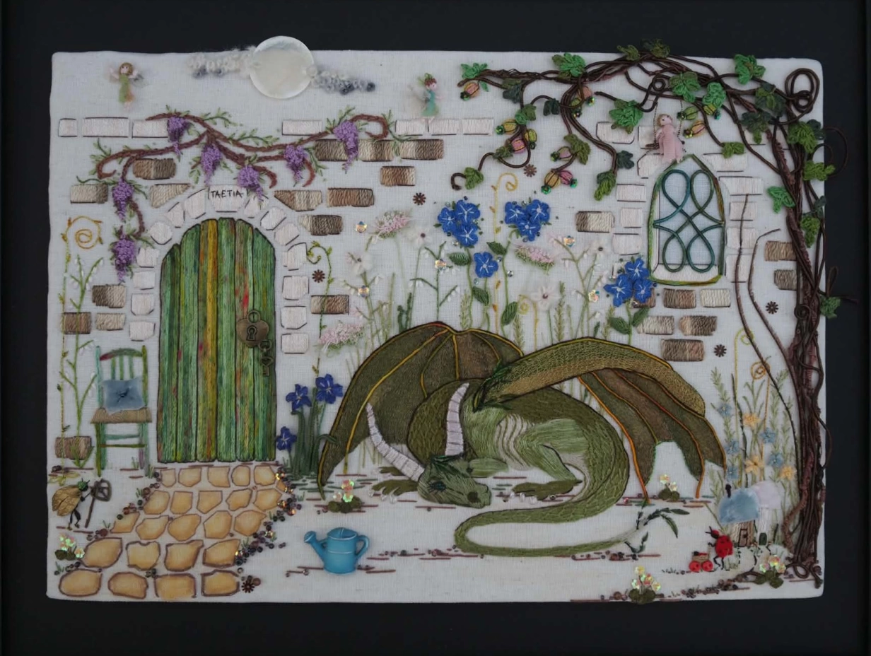 Taetia McEwen in Somerset, Whimsical Embroidery | 21st to 28th June 2027