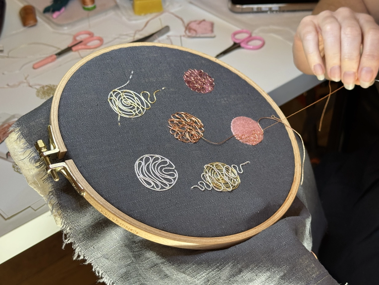 Hanny Newton in Somerset, Goldwork and Metal Thread Embroidery | 24th -31st August 2027