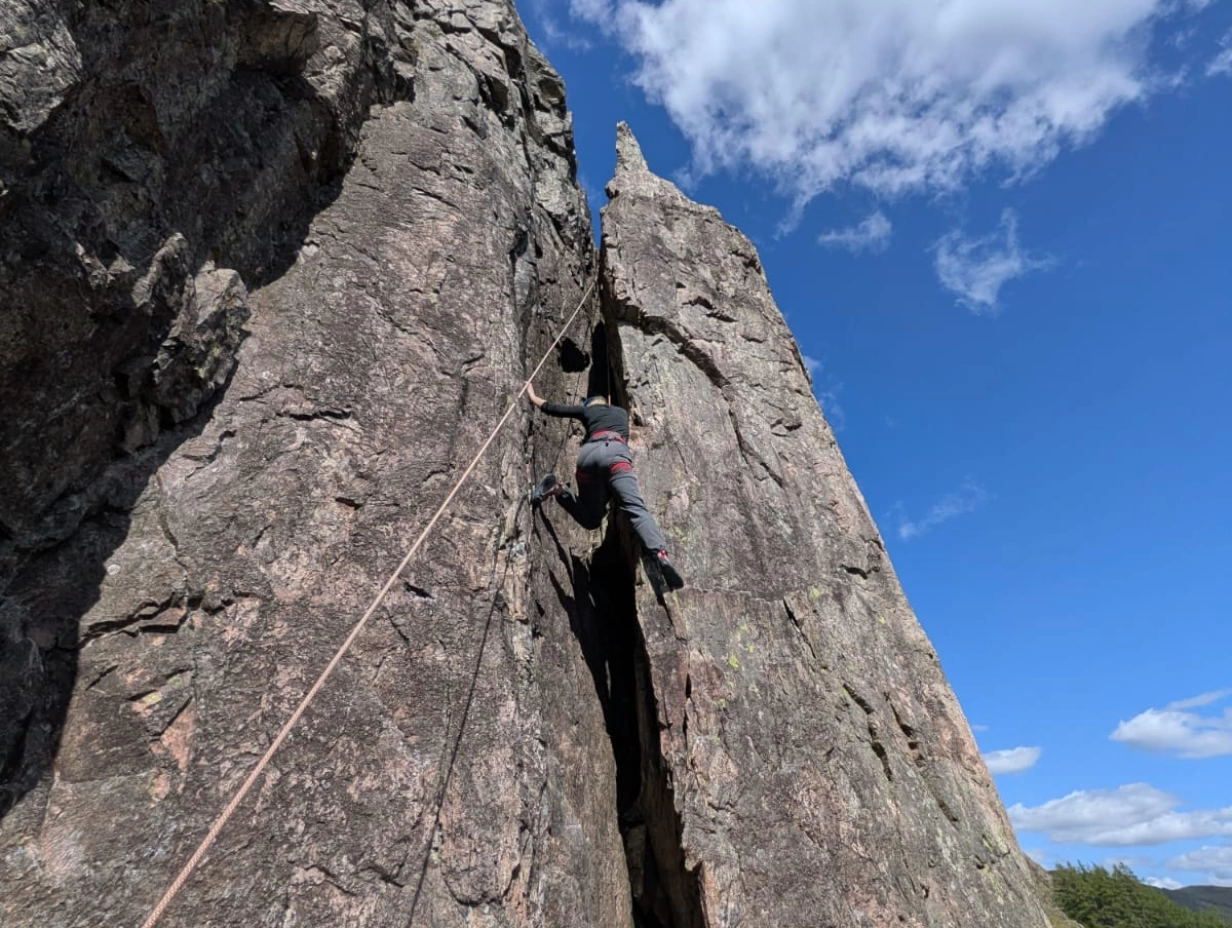 Abseiling in the Lake District